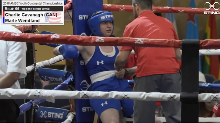 12) 69kg Charlie CAVANAGH (CAN) vs Marle WENDLAND ...