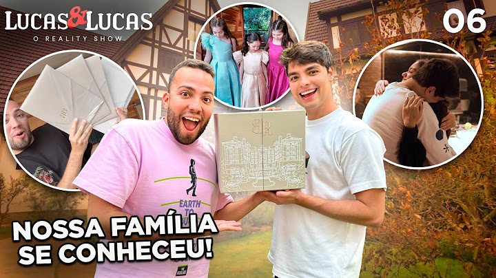 ENTREGANDO OS CONVITES PROS NOSSOS PADRINHOS - Lucas & Lucas - O Reality Show (Episódio 6)