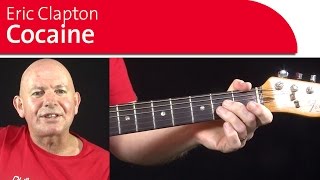 Cocaine- Eric Clapton Guitar Lesson Part 2 chords