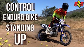 Controlling Enduro Bike Standing Up| Offroad Riding Technique