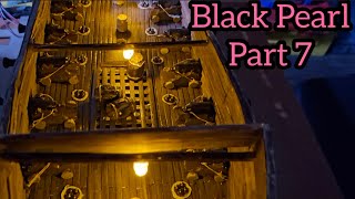 Maket gemi yapım aşaması/black pearl ship model bölüm/7