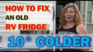 How to Fix an Old RV Refrigerator that Doesn't Get Cold