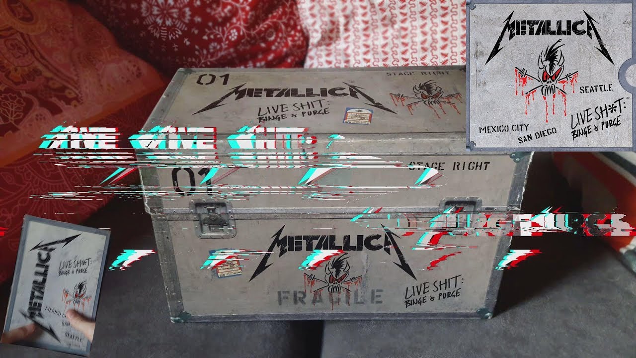 Metallica - Live Shit: Binge And Purge Unboxing - YouTube