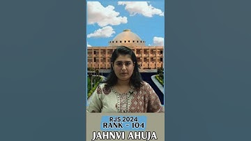 KDALC - RJS JAHNVI AHUJA (Rank-104)#shorts #adj #rjs #kdalc #rjsmains #apo #jlo #kdcharansir