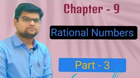 Class 7 Maths Chapter 9 Rational Numbers introduction and Exercise 9.2 solution NCERT Class 7 Maths