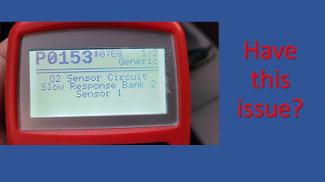 Have you gotten this check engine light? P0153
