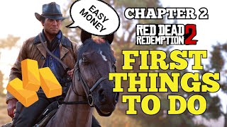 RDR2 - First things to do in Chapter 2