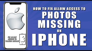 How to fix allow access to photos missing on iphone (2024)
