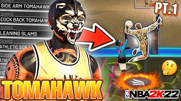 HOW GOOD ARE THE “TOMAHAWK” DUNK PACKAGES IN 2K22⁉️🤔 (PT.1)
