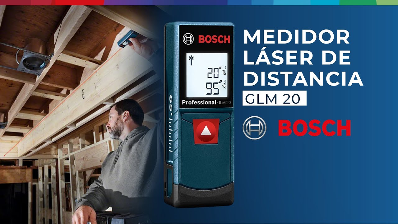 Medidor de distancia Bosch GLM 20 