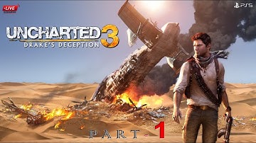 Uncharted 3: Drake Deception Walkthrough Gameplay // Part - 1 // THE RAJAGAMING LIVE //