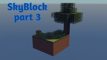 SkyBlock part 3 || Timelapse