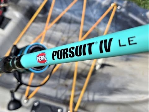 PENN PURSUIT IV LE 9' 6000 SPINNING COMBO OVERVIEW!*(Drag Test