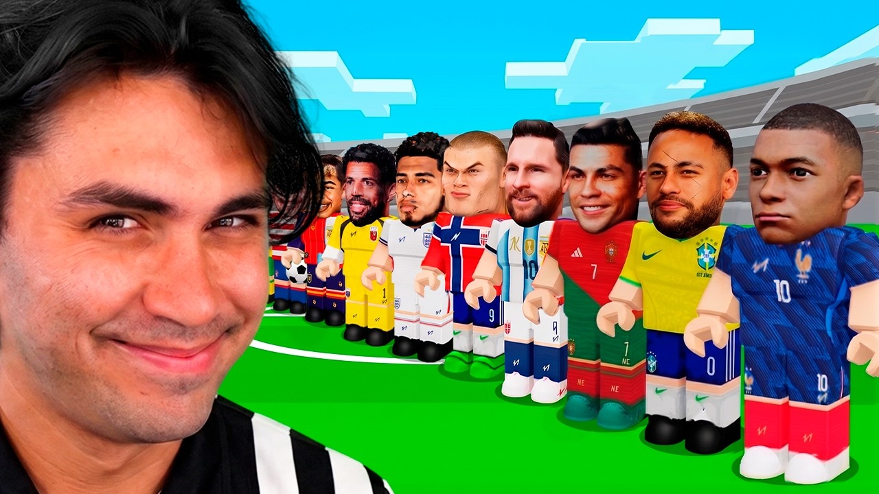 AS SELEÇÕES LUTAM PELA COPA DO MUNDO NO PENALTY DO ROBLOX