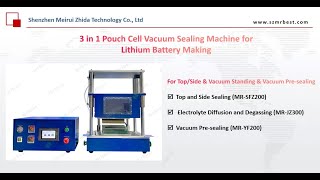 3 in 1 Pouch Cell Vacuum Sealing Machine