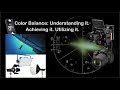 Color Balance: Understanding it. Achieving it. Utilizing it.