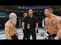 Old Bruce Lee vs. Yuri Boyka - EA Sports UFC 4 - Crazy UFC 👊🤪