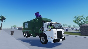 WM/LB Revving Lid Flipping Dual Axle Autocar WX64  Amrep Elliptical N2 103435 (Feat:@SouthCentralRefuse)