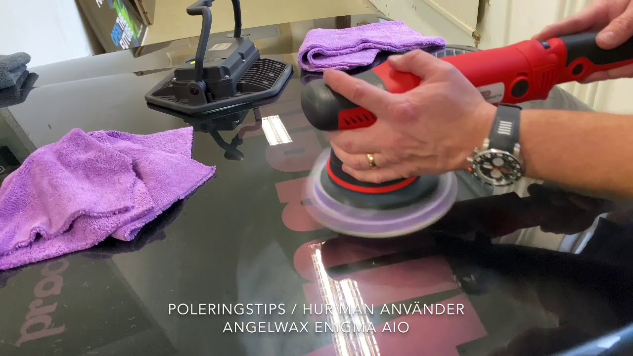 Polertips & hur man använder Angelwax Enigma AIO