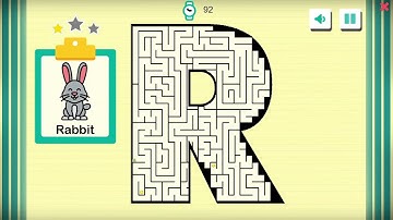 URGENTLY Help the Rabbit to find his carrot in the MAZE