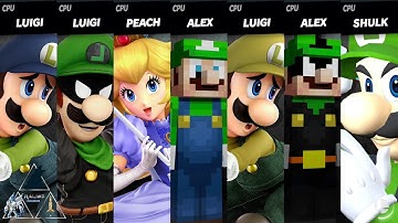 Smash Mods Ultimate:  Many Forms of Luigi
