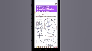 Class 6 Maths Chapter 3 l NCERT EXERCISE-3.6l Playing with Numbers l CBSE Board l Solution#shorts