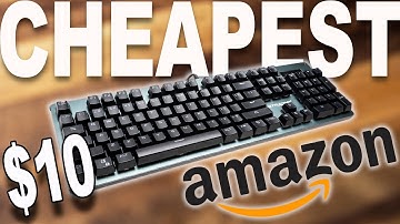 I Bought the Cheapest Full Mechanical Keyboard on Amazon