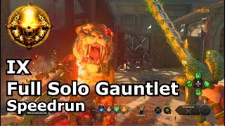 Full IX Solo Gauntlet Speedrun Gold