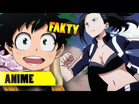 TOP Anime fakty - Boku no Hero Academia