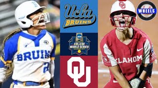 #2 UCLA vs #1 Oklahoma Highlights | 2021 WCWS Elimination Game | College Softball Highlights