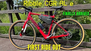 My New Ribble e bike finally arrived….