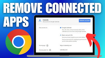 How To Remove Connected Apps From Google Account