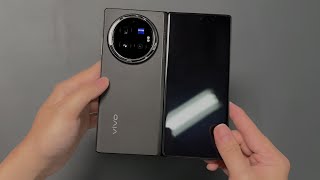 Vivo X Fold 3 Pro 5G Black Unboxing & Full Review | Camera Test, Durability Test and Comparison!