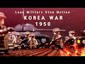 Lego military stop motion Korea War(1950)  레고 밀리터리 스톱모션 한국전쟁 (6.25전쟁) 말고개 전투
