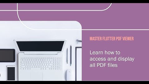 How to get access to all pdf files and display in pdf view in flutter without third party lib