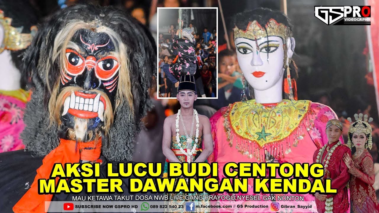 aksi lucu budi centong dawangan ngesti wargo budoyo