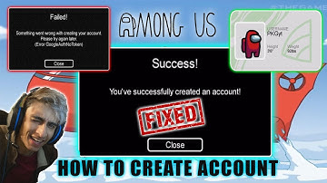 AMONG US  *Something Went Wrong Sign in Error* (Problem Solved!) IOS,ANDROID & PC ✅