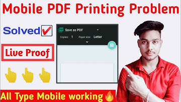 there was a problem printing the page please try again | save as pdf not working in android