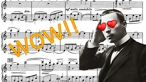 How Rachmaninoff Harmonises a Beautiful Melody With Chromaticism