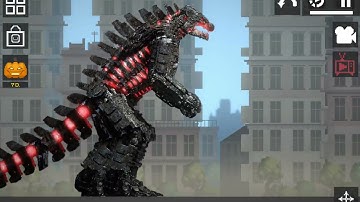 Mecha godzilla mod | melon playground | mod link at: 30 likes!!!!!