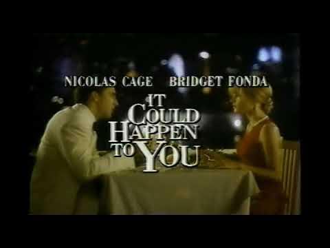 It Could Happen to You 1994 Movie Trailer (Bridget Fonda, Nicolas Cage,  Rosie Perez) 