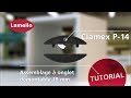 Lamello tutoriel clamex p14  assemblage dmontable en onglet panneaux19mm