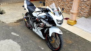 Ninja RR modif jari jari sederhana murah simple || koleksi ninja 2 tak