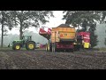 AARDAPPEL OOGSTEN 2020 JOHN DEERE 6155 R  GRIMME SE 150-60 JOHN DEERE 6215 R  MET VGM