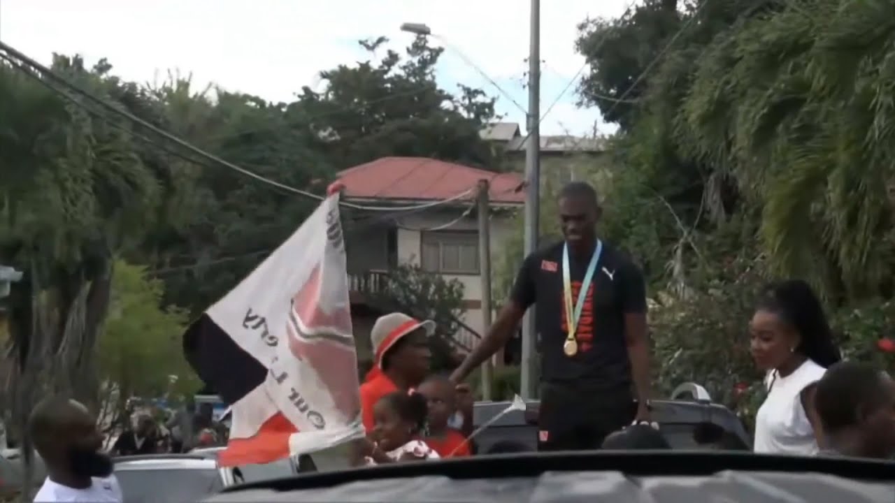 Tobago Celebrates Commonwealth Gold Medalist Dwight St. Hillaire YouTube
