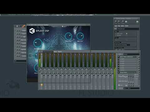 Alien Underwater VST Plug-in with Beat - Experimental sci-fi techno beat, Modular synth style sound