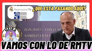 ⚖️ LO DE RMTV EN EL CONTENCIOSO ADMINISTRATIVO....