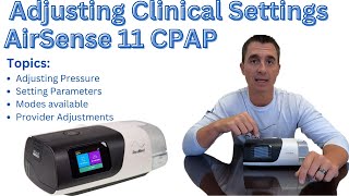 How to Adjust Clinical Settings - AirSense 11 CPAP screenshot 5