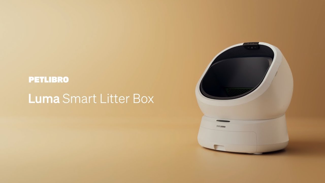 NEW: Luma Smart Litter Box | Petlibro - YouTube