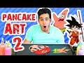 Dibujando con Pancake 2 | PANCAKE ART CHALLENGE | Enmarco mi mejor Pancake